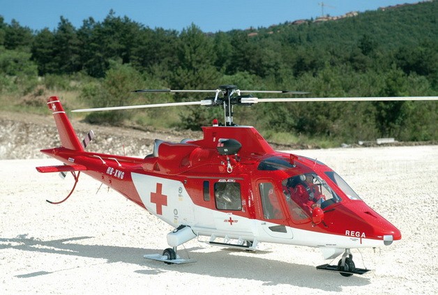 Rumpfbausatz Agusta X-Treme Elektro / e-power Mechanik