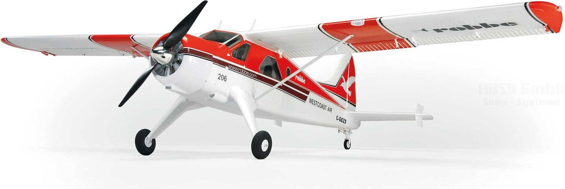 Robbe Modellsport DHC-2 BEAVER "AIR BEAVER" ROT PNP