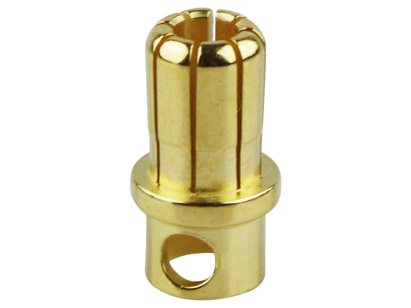 8,0mm Goldkontakt Stecker 1Stück