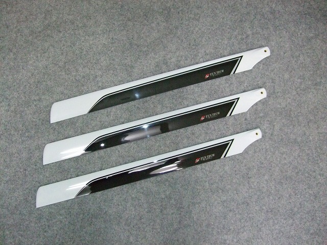 Funtech Kohlefaserrotorblatt F3C 740mm (3-Blatt Satz)