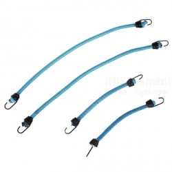 Spannbänder elastisch blau (4Stück)