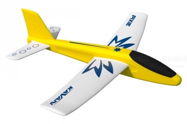 KAVAN Pixie Freiflugmodell EPP - gelb/weiß