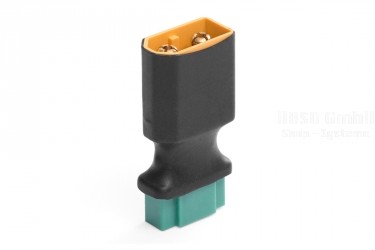 Adapter XT60 Stecker männlich - MPX Stecker weiblich