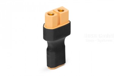 Adapter XT60 Stecker weiblich - XT30 Stecker männlich