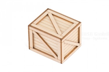 Holzbox klein für RC-Crawler 1/18