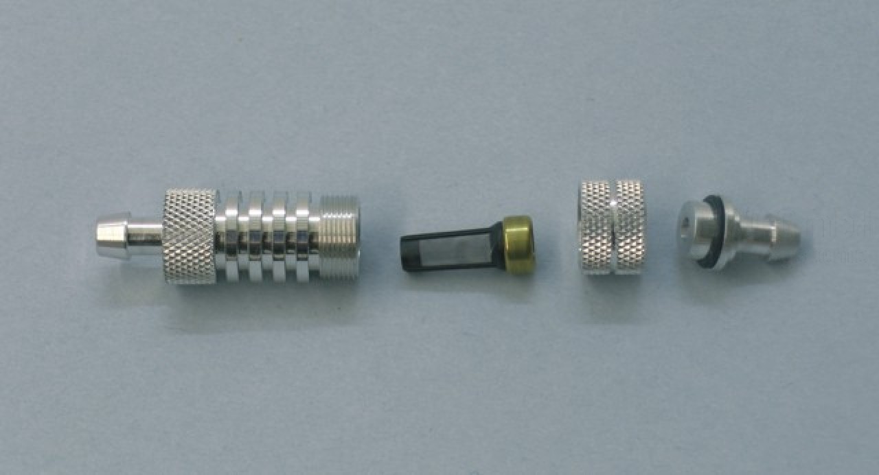 Kraftstoff-Filter zerlegbar Alu