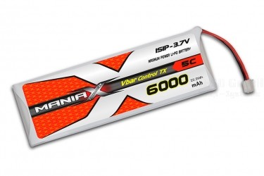 ManiaX Lipol 3.7V 6000mAh 5C (Vcontrol TX) Vbar Control