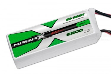 ManiaX Lipol 22.2V 6200mAh 35C