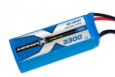 ManiaX Lipol 22.2V 3300mAh 45C