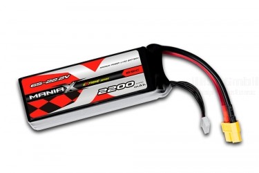 ManiaX Lipol 22.2V 2200mAh 55C