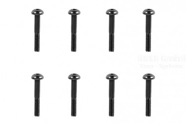 Button Head Screw (Partial Thread) M3x20