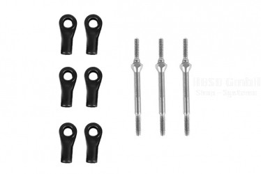 M2 V3 PRO Gestängeset Servo/Taumelscheibe