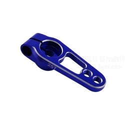 Aluminium Clamping Servo Horn Blue, 31mm, 25 T