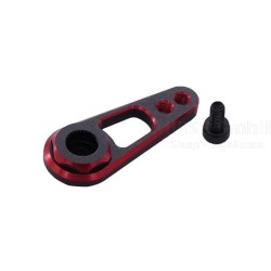 Traxxas TRX-4 Aluminium Steering Servo Horn, Black/Red, 25T