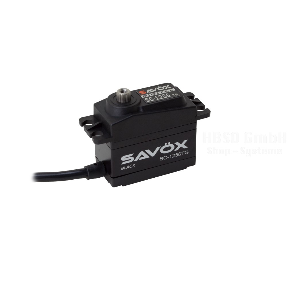 SAVÖX SC-1256TG Servo BLACK EDITION