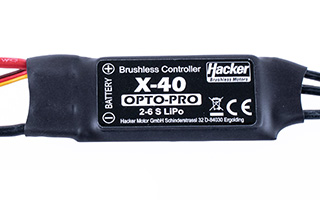 Drehzahlsteller X-40-OPTO-Pro