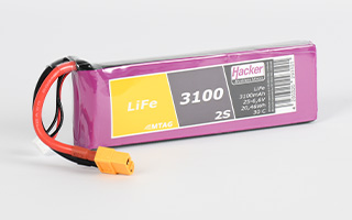 TopFuel LiFe 30C ECO-X 3100mAh 2S MTAG