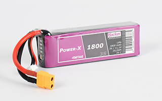 TopFuel LiPo 35C Power-X 1800mAh 3S MTAG