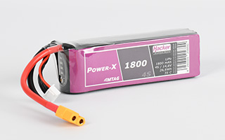 TopFuel LiPo 35C Power-X 1800mAh 4S MTAG