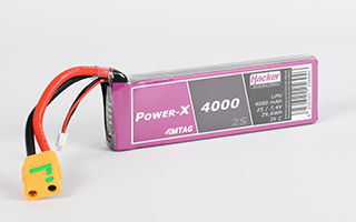 TopFuel LiPo 35C Power-X 4000mAh 2S MTAG