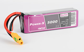 TopFuel LiPo 35C Power-X 5000mAh 3S MTAG