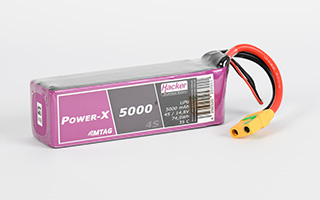 TopFuel LiPo 35C Power-X 5000mAh 4S MTAG