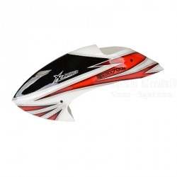 Kabinenhaube - Weiss-Rot V2/Specter 700V2 canopy - red/white