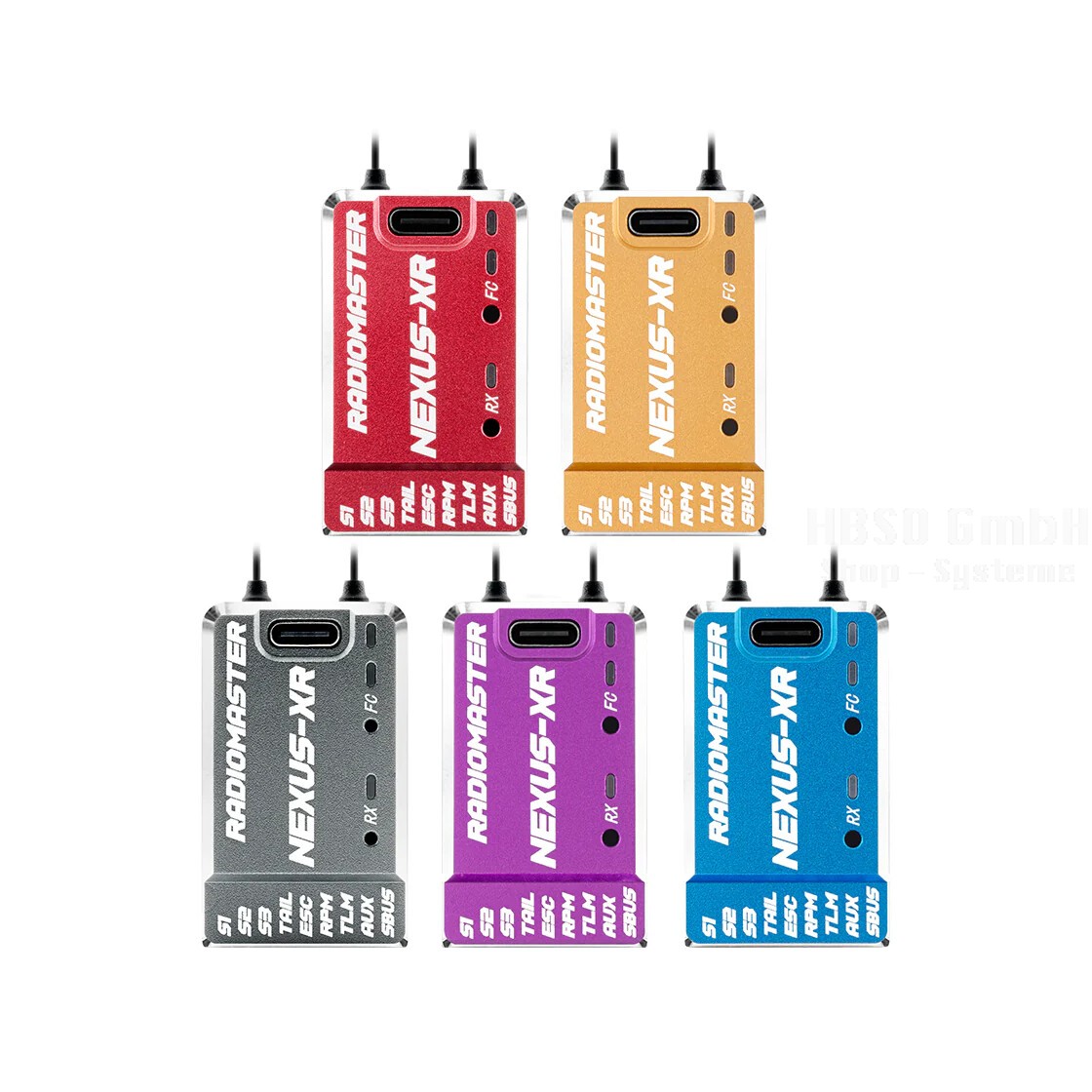 NEXUS-XR Helicopter Flight Controller, ROTORFLIGHT 2.2 ELRS Radi