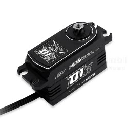 D1S DRIFT HiVOLT CORELESS Digital servo LOW PROFILE (18,5 kg-0,0