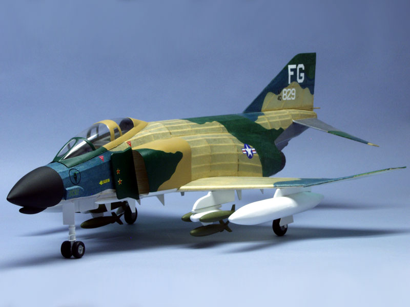F-4D Phantom Balsabausatz
