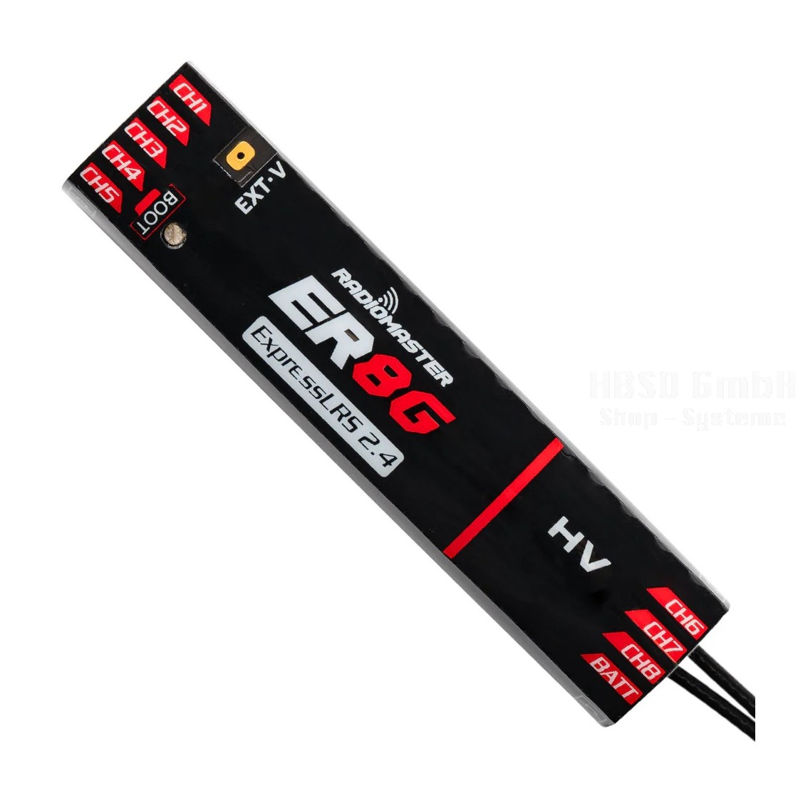 RadioMaster ER8G 2.4GHz ELRS PWM Empfänger