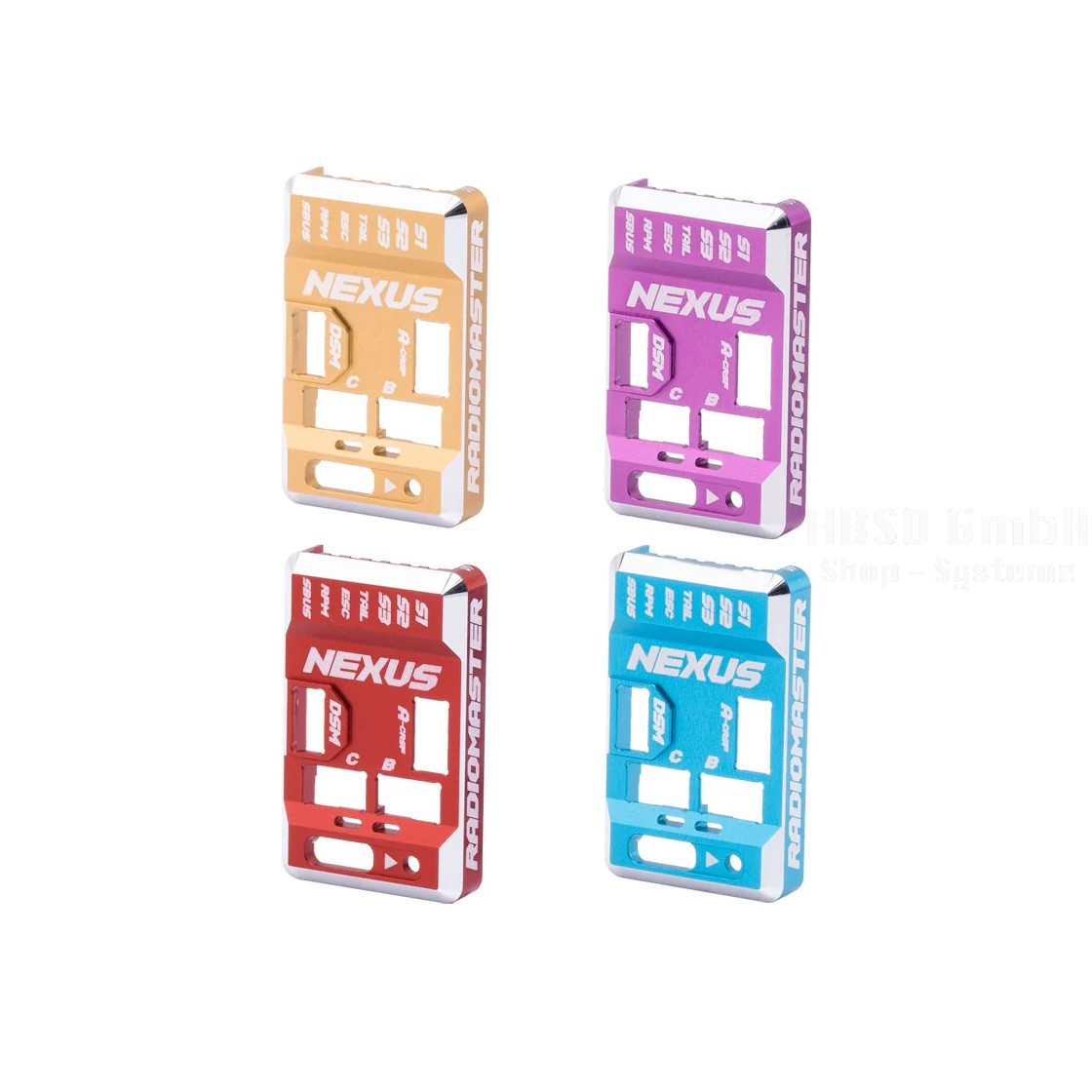 NEXUS Helicopter Flight Controller, farbige Aluinium Cases
