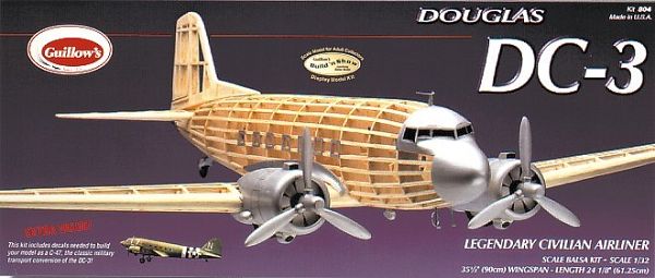 Douglas DC-3 Balsabausatz