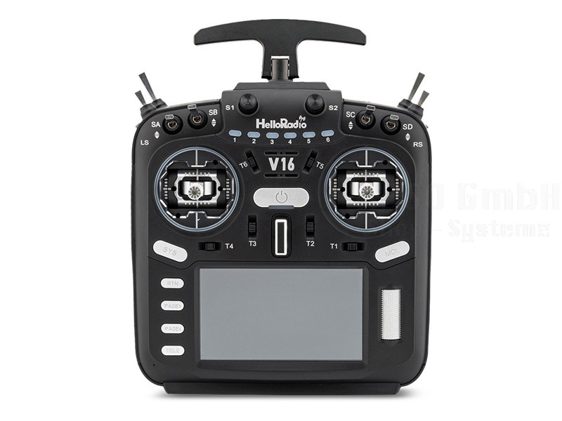 HelloRadio V16 MAX 2,4GHz - 4in1 LBT Mode 1 Fernsteuerung schwar