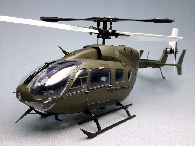 SRB UH-72A Rumpfverkl. lackiert Lakota (grün)