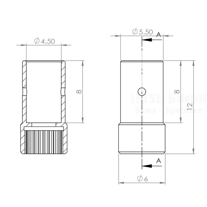 RDS Metall Adapter Set DS/HV6100