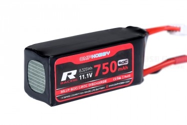 M2 LiPo-Akku 11.1V 3S 750mAh 45C