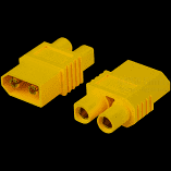 Adapter  XT60-E • XT60 Stecker <=> E-flite EC3 Buchse • Bulk  60
